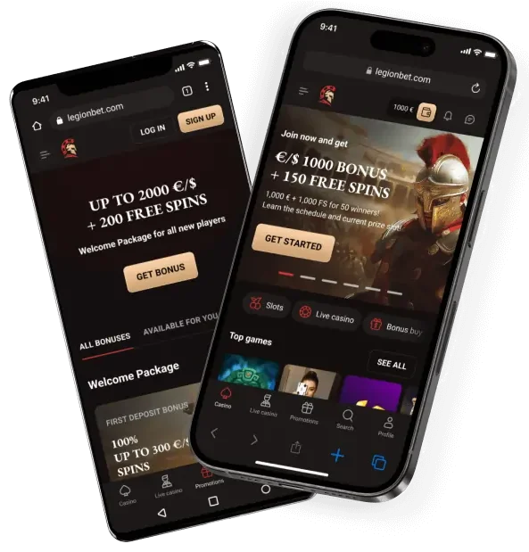 LegionBet Mobiel Casino